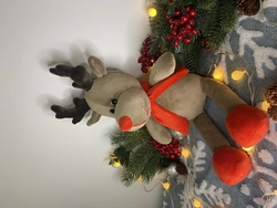 М’яка іграшка різдвяний олень